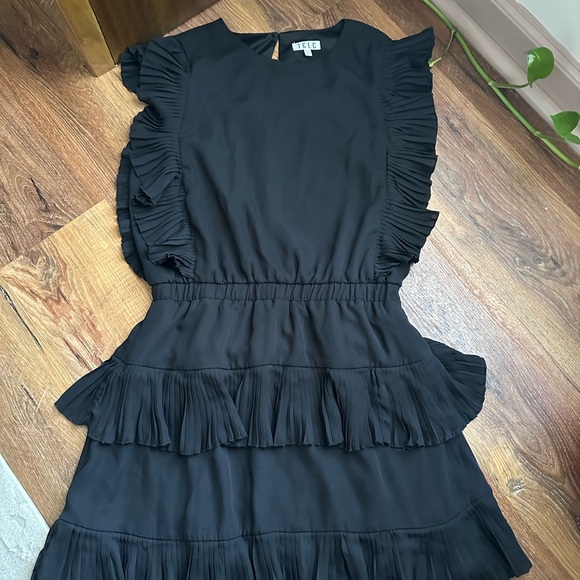 TCEC Black Ruffle Mini Dress - Picture 8 of 12